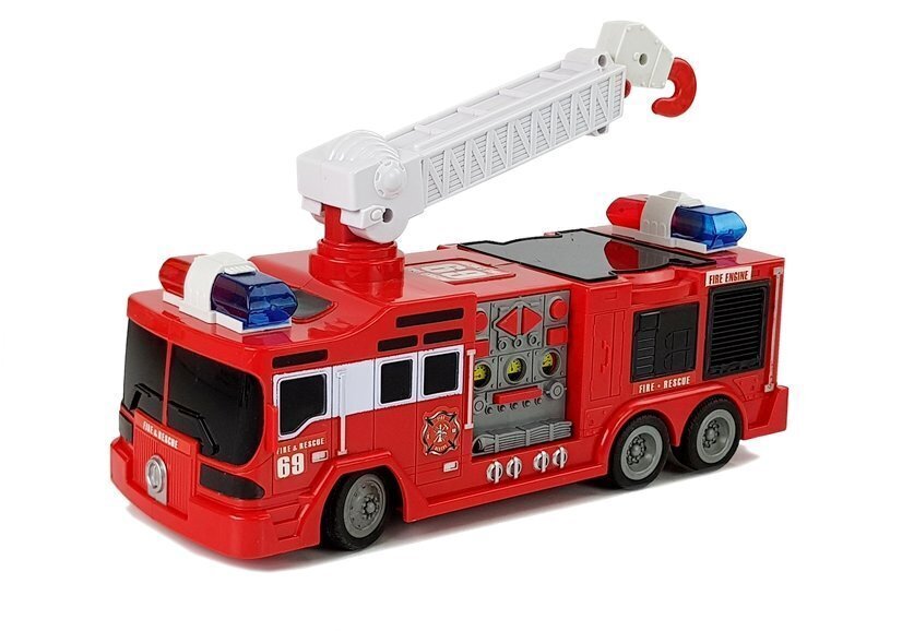 Attālināti vadāma ugunsdzēsēju mašīna R / C, 28cm цена и информация | Rotaļlietas zēniem | 220.lv