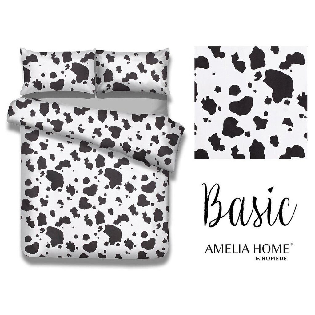 Amelia Home gultas veļas komplekts Moo, 200x220, 3 daļas cena un informācija | Gultas veļas komplekti | 220.lv
