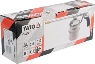 Пневматический промывочный пистолет YATO 0.85l YT-2374 цена и информация | Механические инструменты | 220.lv