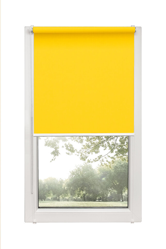 Rullo žalūzijas Mini Decor D 17 Dzeltenas, 110x150 cm цена и информация | Rullo žalūzijas | 220.lv