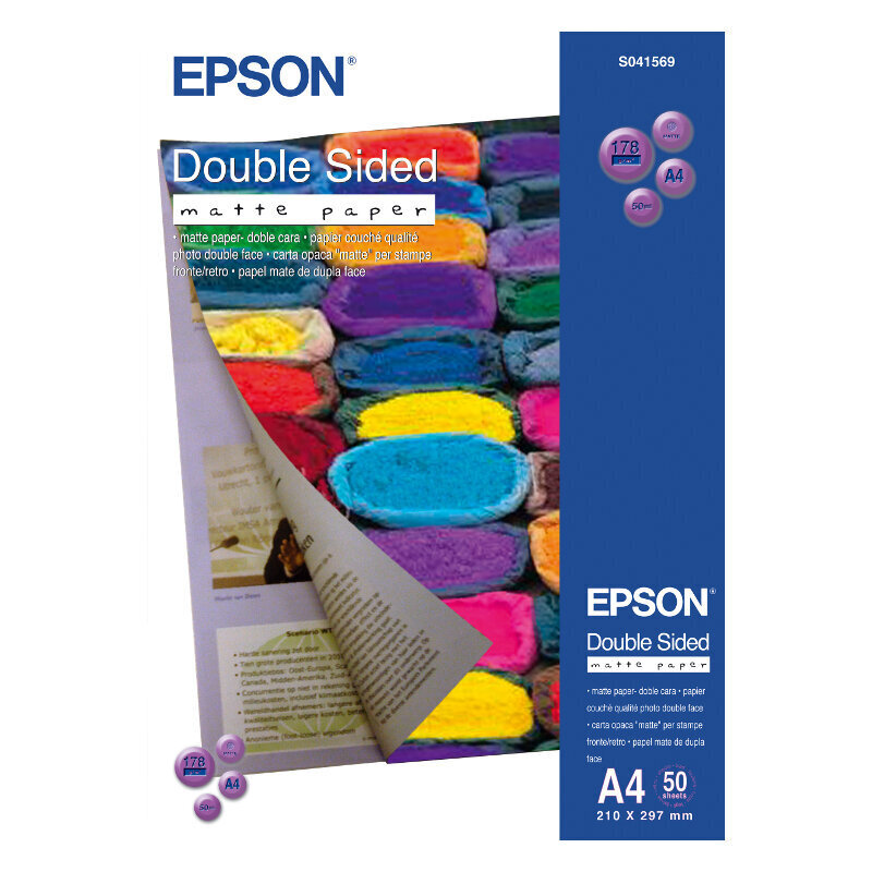 Epson Double Matte A4 cena un informācija | Citi piederumi fotokamerām | 220.lv