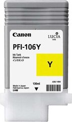 CANON PFI-106Y Yellow 130ml цена и информация | Картриджи для струйных принтеров | 220.lv