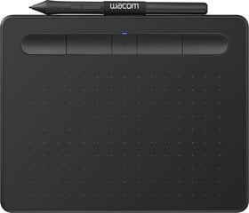 Wacom графический планшет Intuos S Bluetooth, черный цена и информация | Графические планшеты | 220.lv