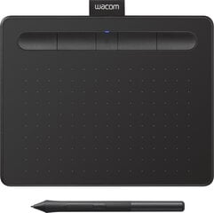 Wacom grafskā planšete Intuos S Bluetooth, melna cena un informācija | Grafiskās planšetes | 220.lv