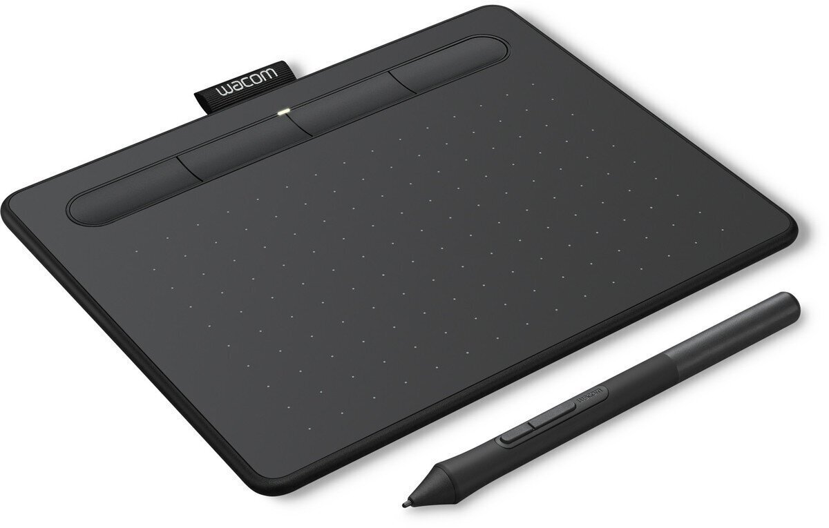 Wacom grafskā planšete Intuos S, melna цена и информация | Grafiskās planšetes | 220.lv