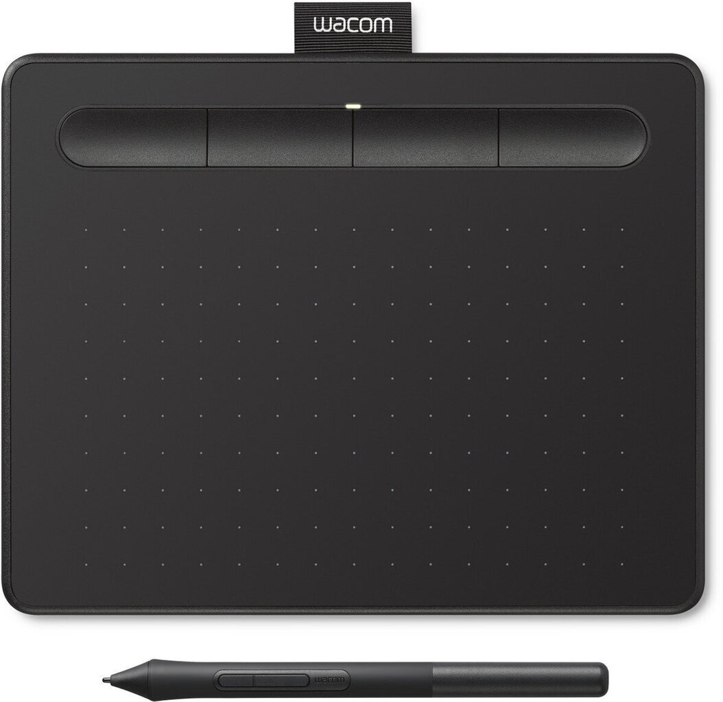 Wacom grafskā planšete Intuos S, melna цена и информация | Grafiskās planšetes | 220.lv