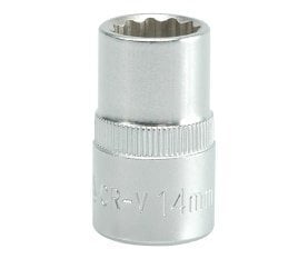 Patrona 12-kanšu, 14.0mm, 1/2 , CrV YATO цена и информация | Механические инструменты | 220.lv