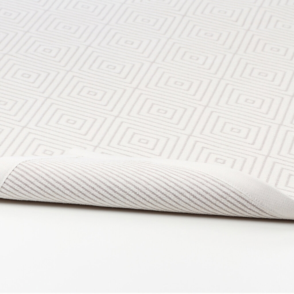 Divpusējais šenila paklājs Narma smartWeave KALANA, baltā krāsā - dažādi izmēri cena un informācija | Paklāji | 220.lv