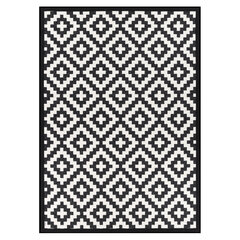 Divpusējais buklē paklājs Narma smartWeave VIKI, melnā krāsā - dažādi izmēri cena un informācija | Paklāji | 220.lv
