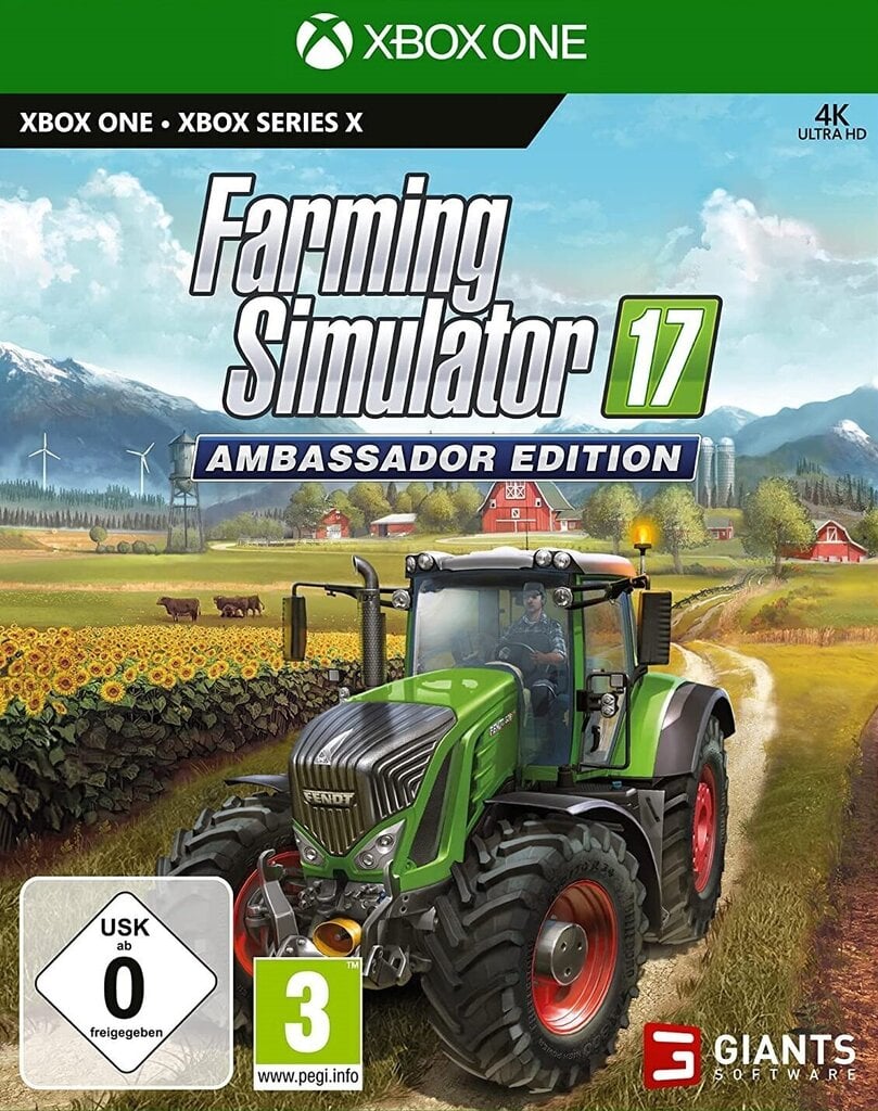 Компьютерная игра Farming Simulator 17 Ambassador Edition, Xbox One цена |  220.lv