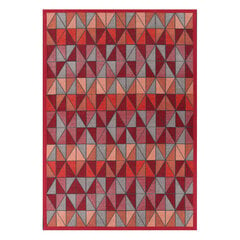 Divpusējais šenila paklājs Narma smartWeave TRESKI, sarkanā krāsā - dažādi izmēri cena un informācija | Paklāji | 220.lv