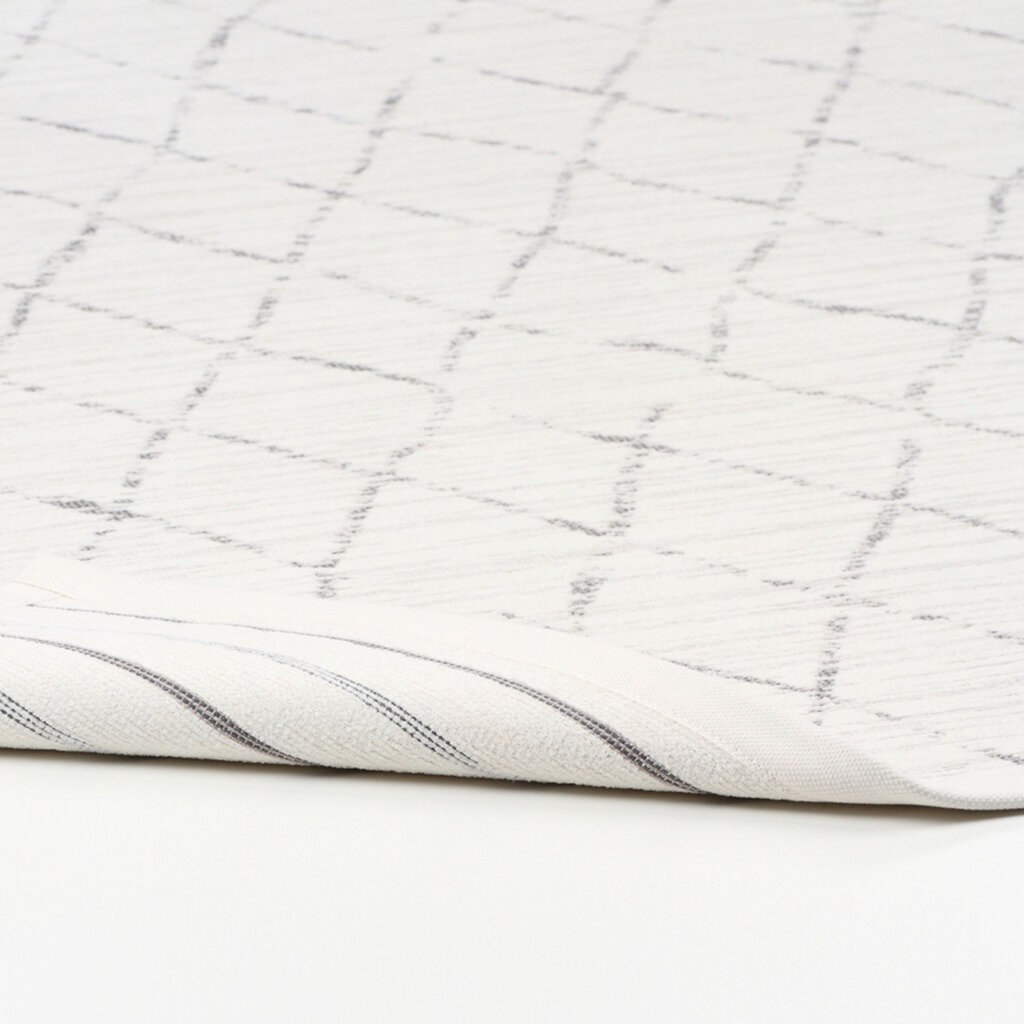 Divpusējais šenila paklājs Narma smartWeave VAO, baltā krāsā - dažādi izmēri cena un informācija | Paklāji | 220.lv