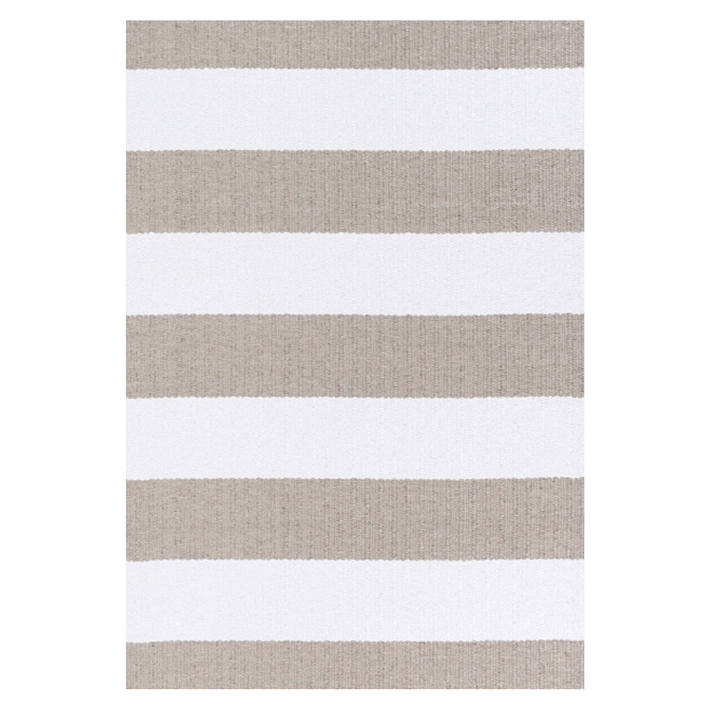 Narma divpusējais plastmasas paklājs Birkas, bēšā/baltā krāsā - dažādi izmēri cena un informācija | Paklāji | 220.lv