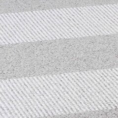 Divpusējais plastmasas paklājs Narma NORRBY, pelēkā krāsā - dažādi izmēri cena un informācija | Paklāji | 220.lv