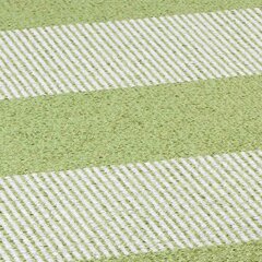 Divpusējais plastmasas paklājs Narma NORRBY, zaļā krāsā - dažādi izmēri cena un informācija | Paklāji | 220.lv