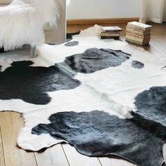 Narma govs āda, melnā/baltā krāsā - dažādi izmēri cena un informācija | Paklāji | 220.lv