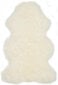 Narma paklājs no dabīgām aitādām Merino M, baltā krāsā - dažādi izmēri цена и информация | Paklāji | 220.lv