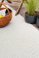Divpusējais plastmasas paklājs Narma DIBY, melnā/krēmkrāsā - dažādi izmēri цена и информация | Paklāji | 220.lv