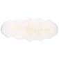Narma paklājs no dabīgām aitādām Merino M, baltā krāsā - dažādi izmēri cena un informācija | Paklāji | 220.lv