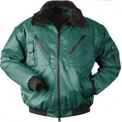Зимняя рабочая куртка Pilot, зеленая цена и информация | Рабочая одежда | 220.lv