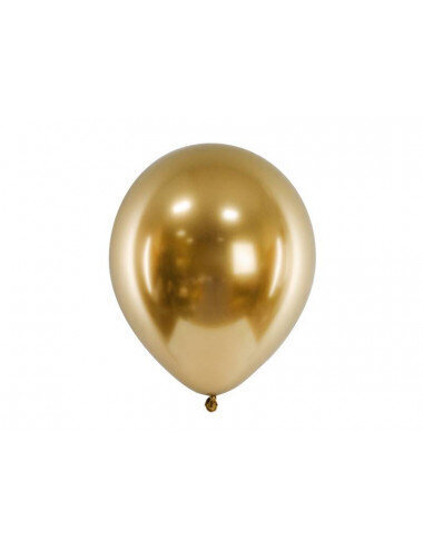 Folija zelta baloni, 50 gab. цена и информация | Svētku dekorācijas | 220.lv