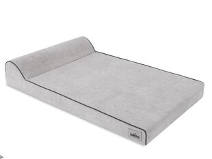 Hobbydog matracis mājdzīvniekiem Fun Light Grey, L, 100x64 cm cena un informācija | Suņu gultas, spilveni, būdas | 220.lv