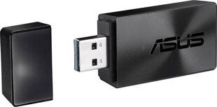 Wi-Fi USB-адаптер Asus AC1300 Dual Band цена и информация | Маршрутизаторы (роутеры) | 220.lv