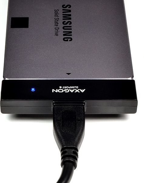 AXAGON ADSA-1S6 USB3.0 - SATA 6G UASP HDD External Adapter Incl. Case цена и информация | Komponentu piederumi | 220.lv