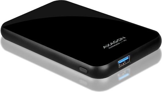 AXAGON EE25-S6B USB3.0 - SATA 6G 2.5 External SCREWLESS Box, Black cena un informācija | Komponentu piederumi | 220.lv