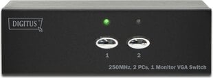 VGA splitter DIGITUS DS-44100-1 цена и информация | Адаптеры и USB разветвители | 220.lv