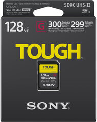 Sony 128GB SDXC card Tough series, Class цена и информация | Карты памяти для мобильных телефонов | 220.lv