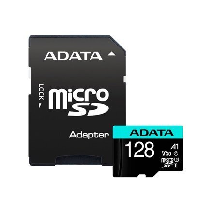 ADATA Premier Pro UHS-I U3 128 GB, micro cena un informācija | Atmiņas kartes mobilajiem telefoniem | 220.lv