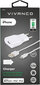 Vivanco charger Lightning 2.4A 1.2m, white (60018) cena un informācija | Lādētāji un adapteri | 220.lv