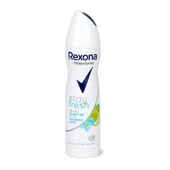 Rexona Motionsense Stay Fresh antiperspirants 150 ml cena un informācija | Dezodoranti | 220.lv