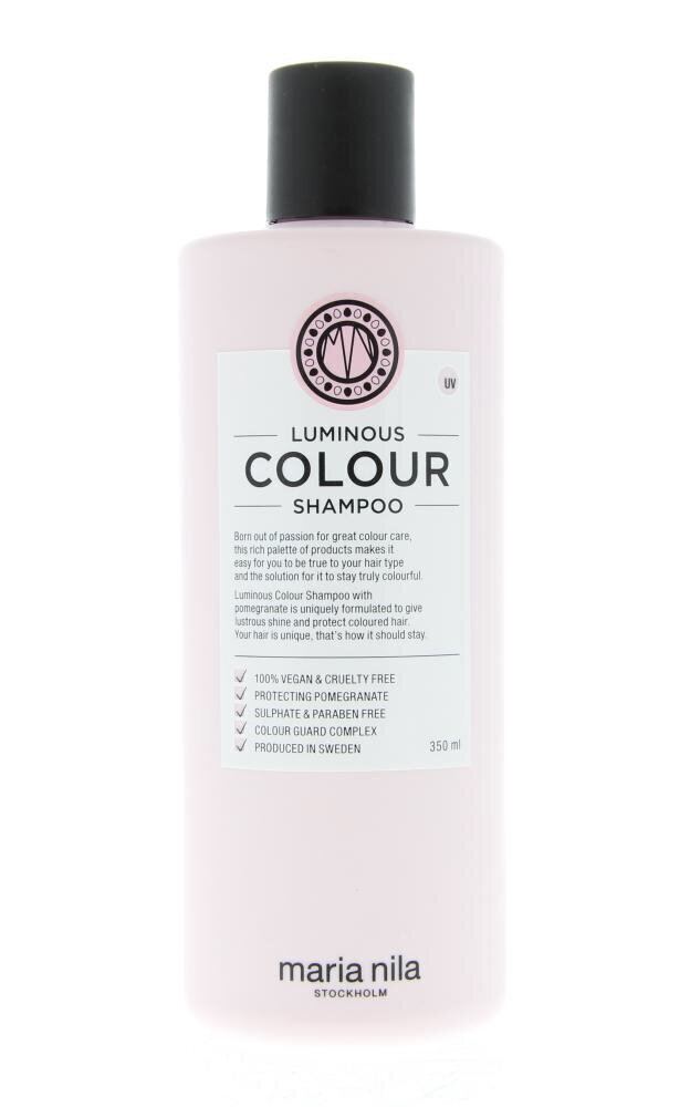 Maria Nila Luminous Colour šampūns 350ml cena un informācija | Šampūni | 220.lv