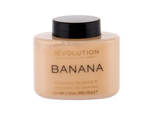 Makeup Revolution London Baking Powder пудра 32 г, Banana цена и информация | Пудры, базы под макияж | 220.lv