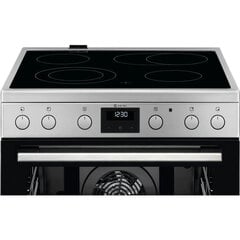 Electrolux LKR64020AX, keramiskā plīts, tilpums 73 L, 60 cm, nerūsējoša cena un informācija | Elektriskās plītis | 220.lv