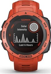 Garmin Instinct® Solar Flame Red цена и информация | Смарт-часы (smartwatch) | 220.lv