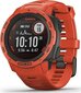 Garmin Instinct Solar GPS, flame red cena un informācija | Viedpulksteņi (smartwatch) | 220.lv