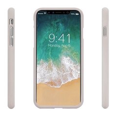 Mercury Soft feeling Super Plāns TPU Matētas virsmas aizmugures maks-apvalks priekš Apple iPhone 11 Pro (5.8") Bēšs цена и информация | Чехлы для телефонов | 220.lv