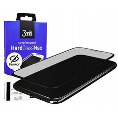 3MK HardGlassMax Privacy для iPhone 11 Pro цена и информация | Защитные пленки для телефонов | 220.lv