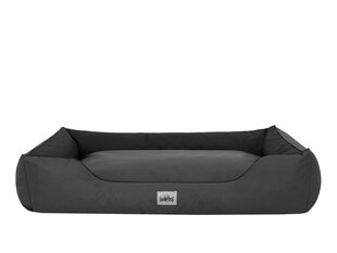 Hobbydog divpusēja guļvieta Double Graphite/Black, XL, 84x65 cm cena un informācija | Suņu gultas, spilveni, būdas | 220.lv