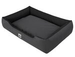 Hobbydog двусторонний лежак Double Graphite/Black, XL, 84x65 см