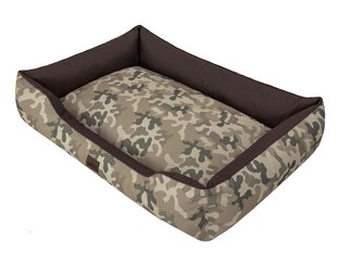 Hobbydog divpusēja guļvieta Double Moro/Brown, XL, 84x65 cm cena un informācija | Suņu gultas, spilveni, būdas | 220.lv