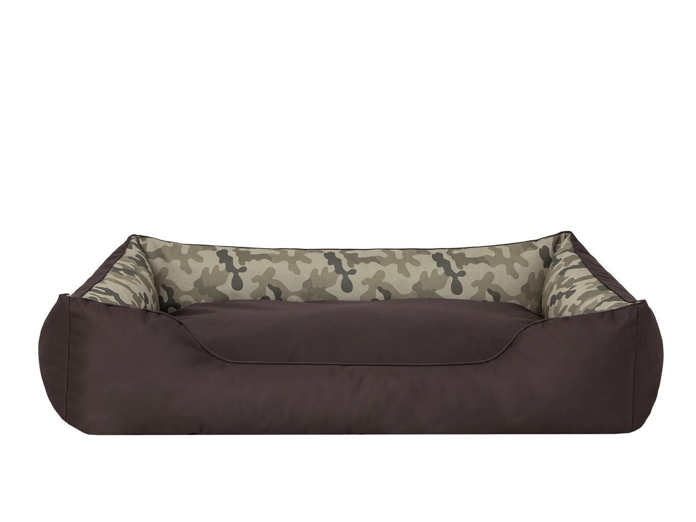 Hobbydog divpusēja guļvieta Double Moro/Brown, XXL, 114x84 cm цена и информация | Suņu gultas, spilveni, būdas | 220.lv