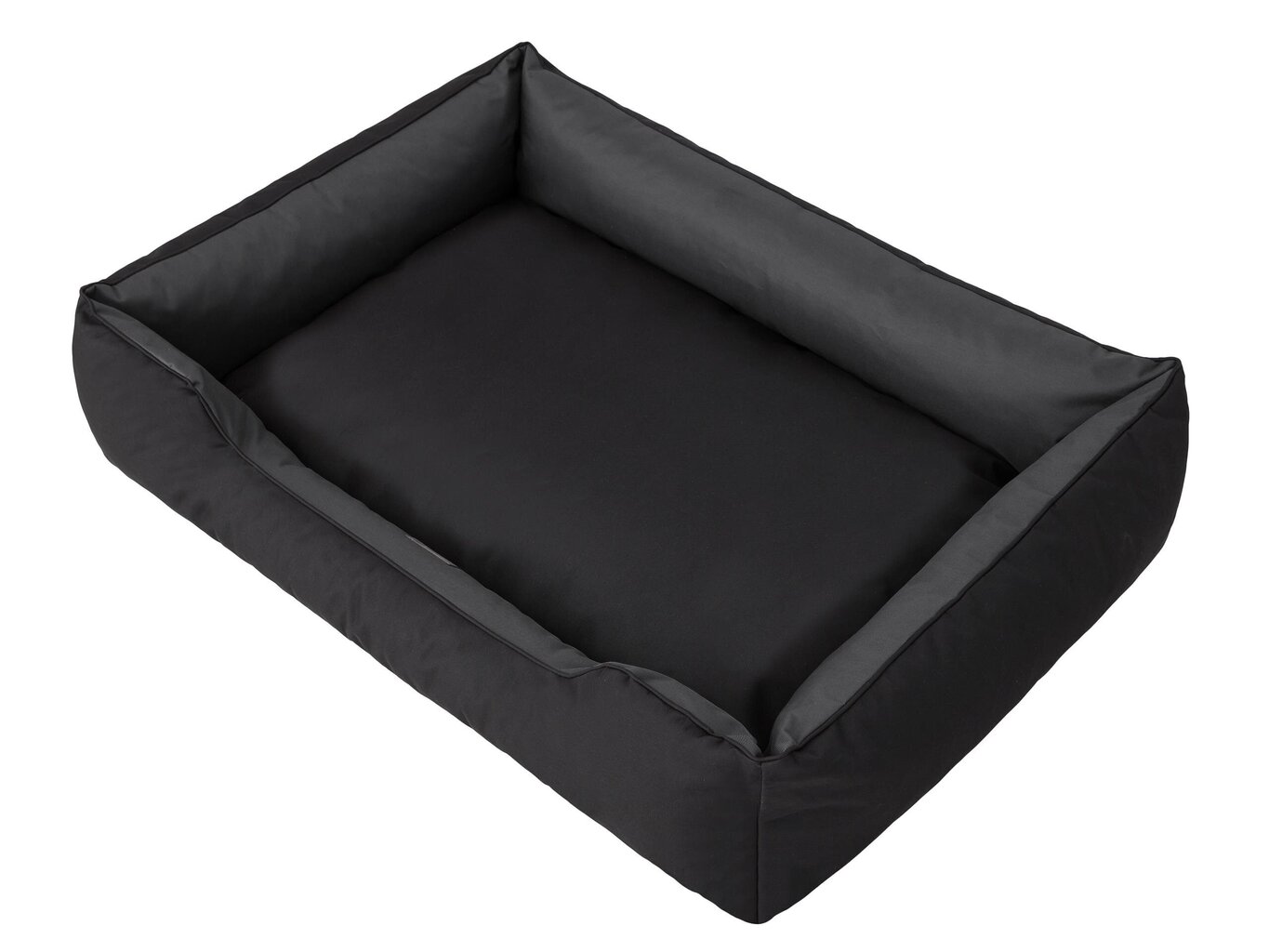Hobbydog divpusēja guļvieta Double Graphite/Black, XXXL, 125x98 cm цена и информация | Suņu gultas, spilveni, būdas | 220.lv