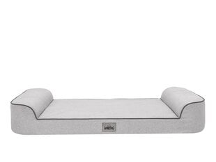 Hobbydog лежак Elegant Light Grey, L, 81x50 см цена и информация | Лежаки, домики | 220.lv