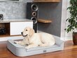 Hobbydog guļvieta Elegant Light Grey, L, 81x50 cm cena un informācija | Suņu gultas, spilveni, būdas | 220.lv