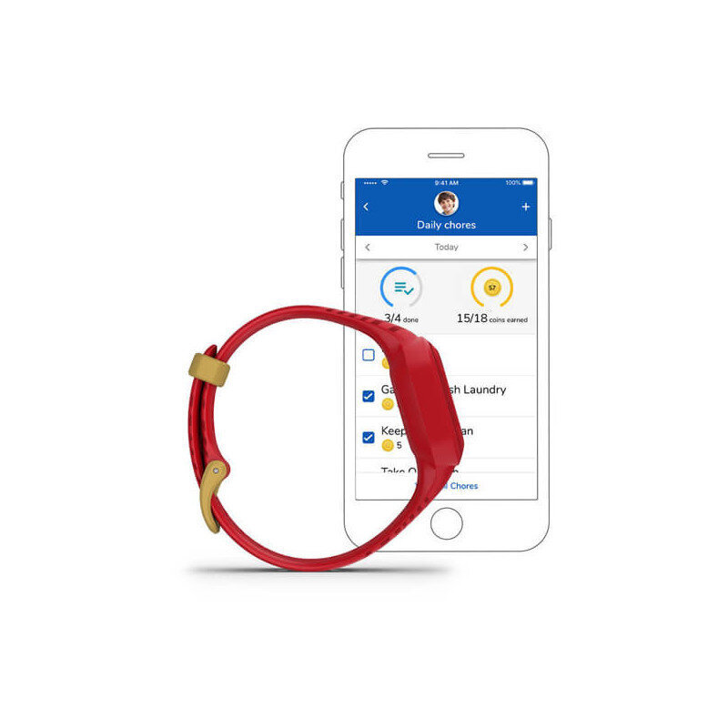 Garmin vívofit® jr. 3 Marvel Iron Man цена и информация | Viedpulksteņi (smartwatch) | 220.lv