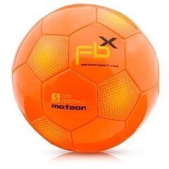 Futbola bumba Meteor FBX, 5. izmērs, oranža cena un informācija | Meteor Futbols | 220.lv